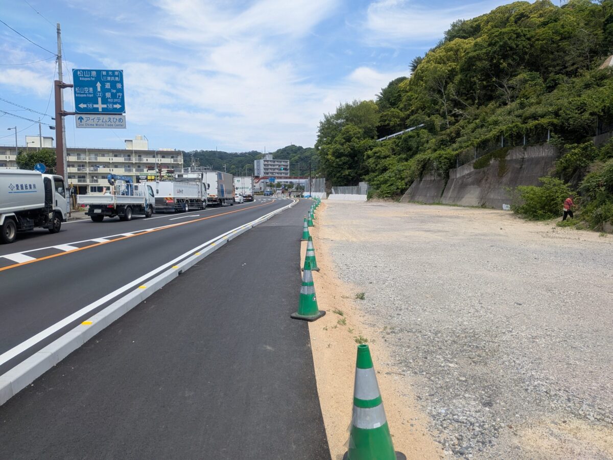 松山外環状道路 工事進捗状況|愛媛県松山市
