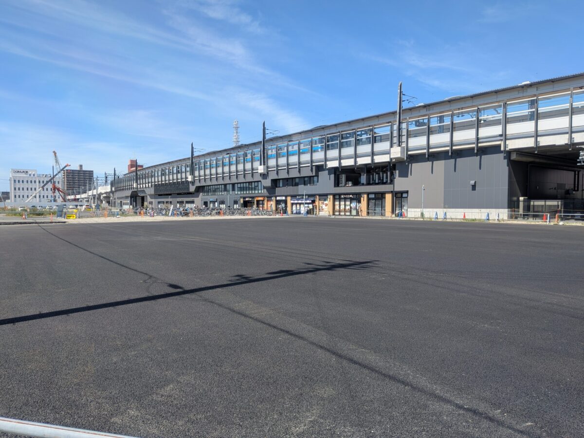 JR松山駅周辺再開発進捗状況|愛媛県松山市