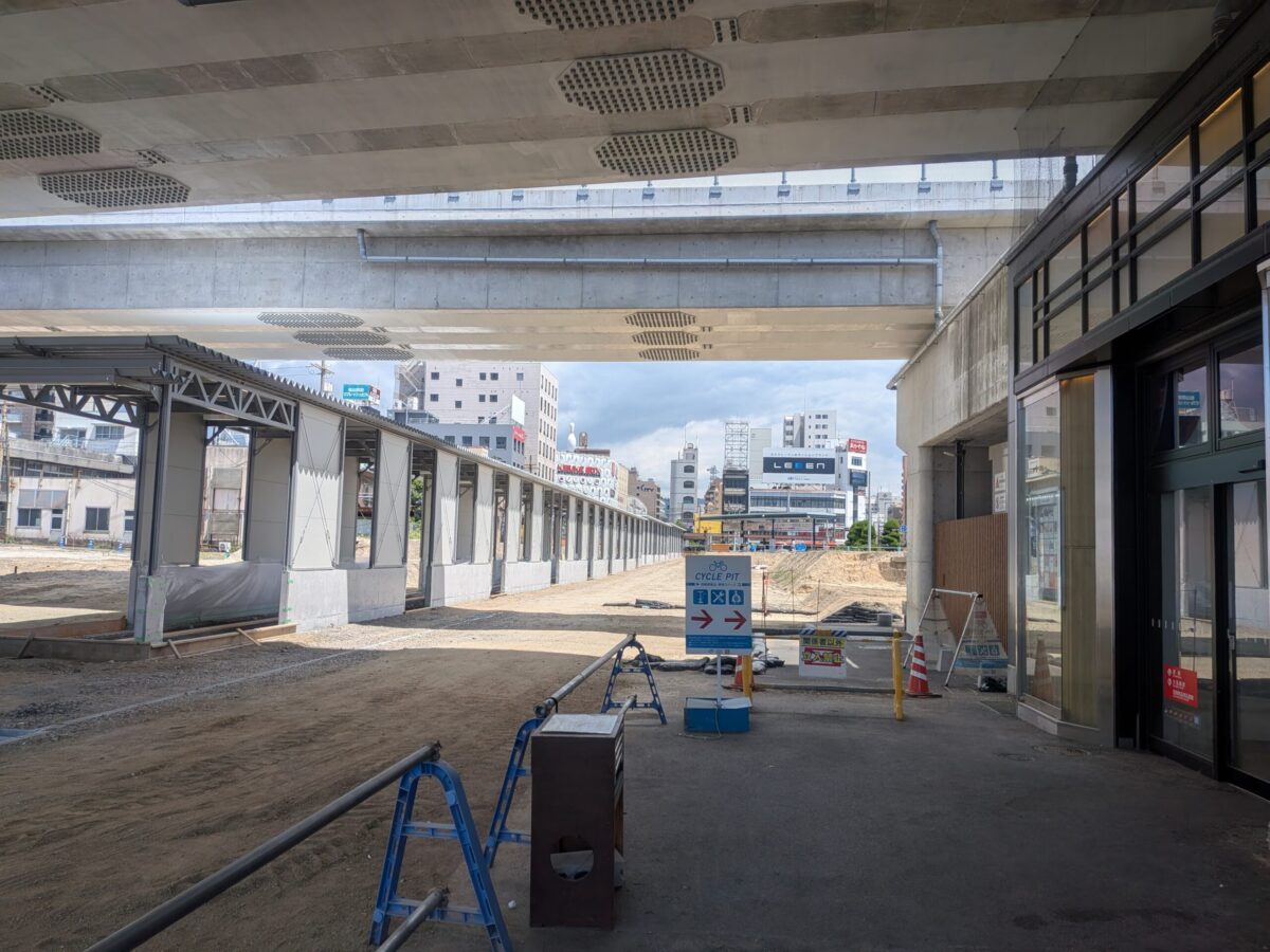 JR松山駅周辺再開発進捗状況｜愛媛県松山市