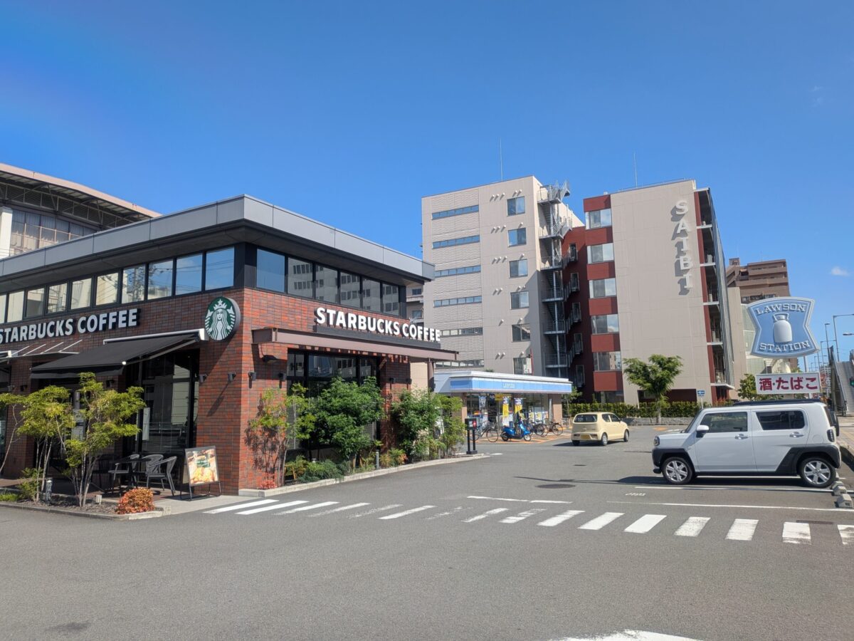 スターバックス コーヒー 松山湊町店|愛媛県松山市