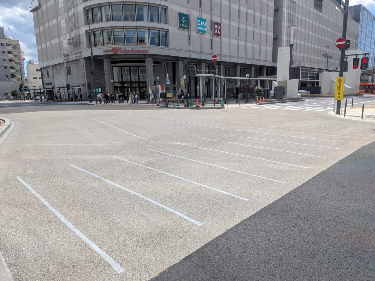 【再開発】松山市駅前広場整備状況|愛媛県松山市
