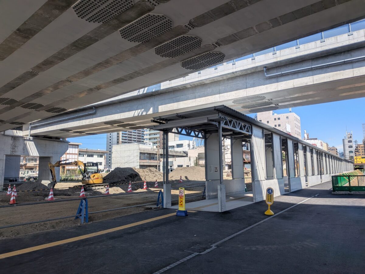 JR松山駅周辺再開発進捗状況|愛媛県松山市