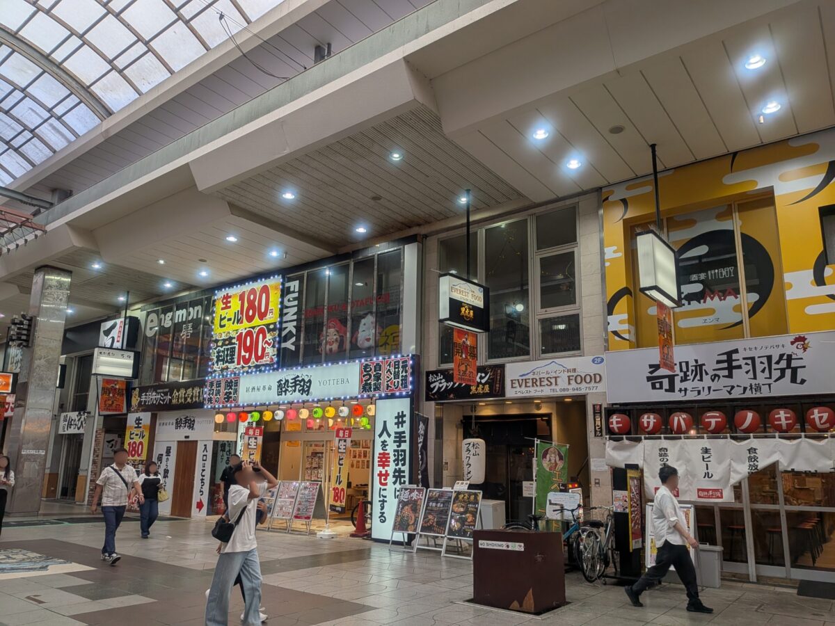 居酒屋革命 酔っ手羽 松山大街道店|愛媛県松山市
