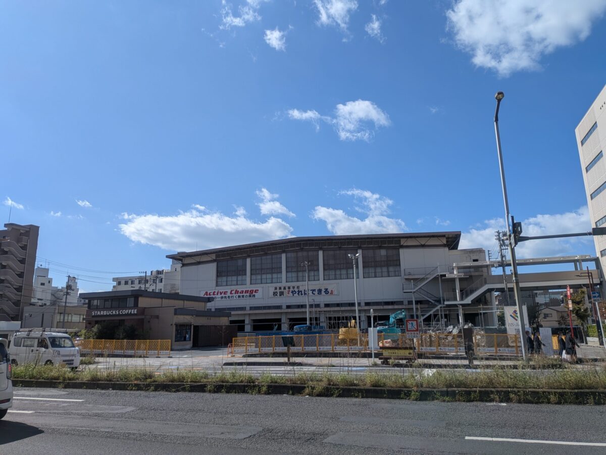 スターバックス コーヒー 松山湊町店|ローソン 松山湊町七丁目店|解体工事|愛媛県松山市