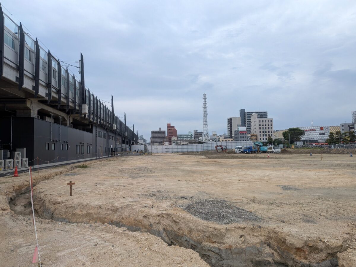 JR松山駅周辺再開発進捗状況｜愛媛県松山市