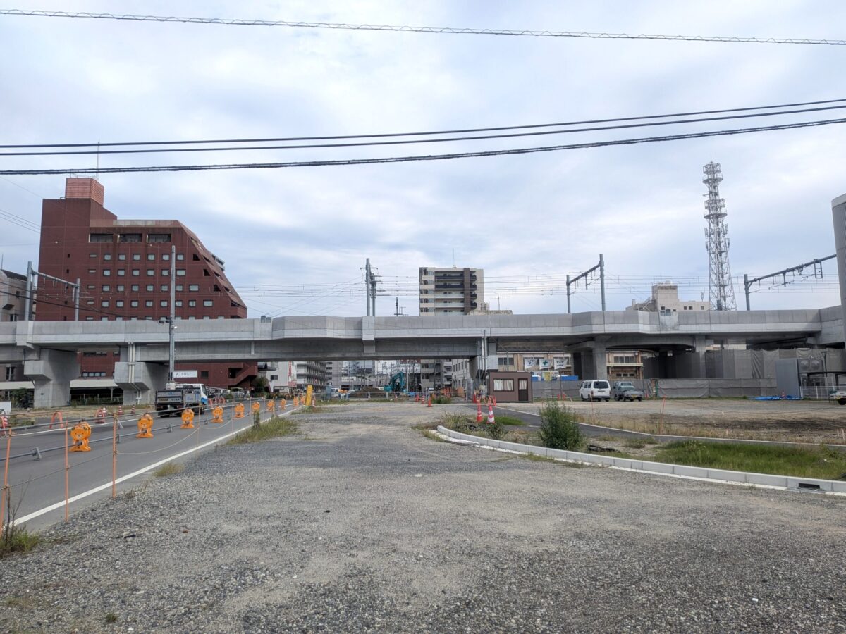 JR松山駅周辺再開発進捗状況｜愛媛県松山市