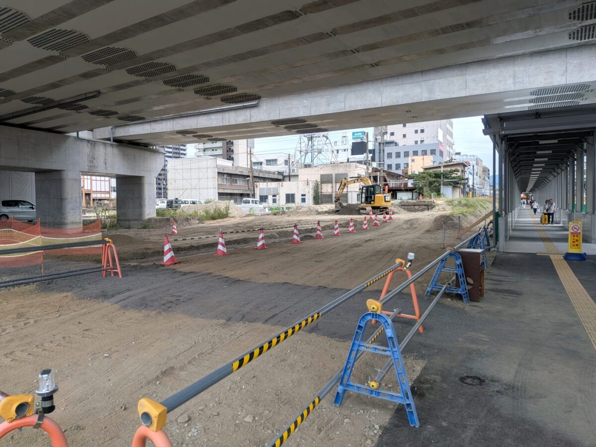 JR松山駅周辺再開発進捗状況｜愛媛県松山市